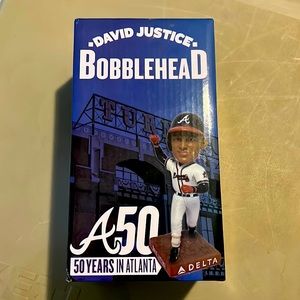 Atlanta Braves 2015 Collector’s BobbleHead: David Justice